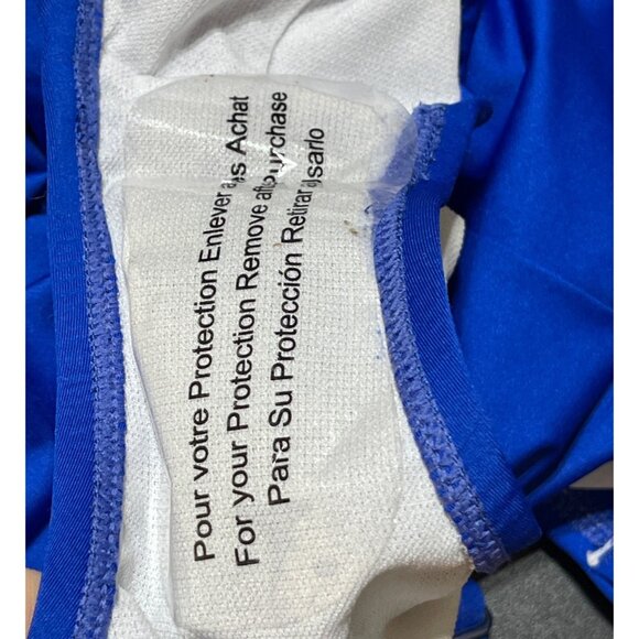 CleanWater Ruched Swimsuit Cobalt Blue One Piece Bathing Suit XL Extra Large - Picture 7 of 8